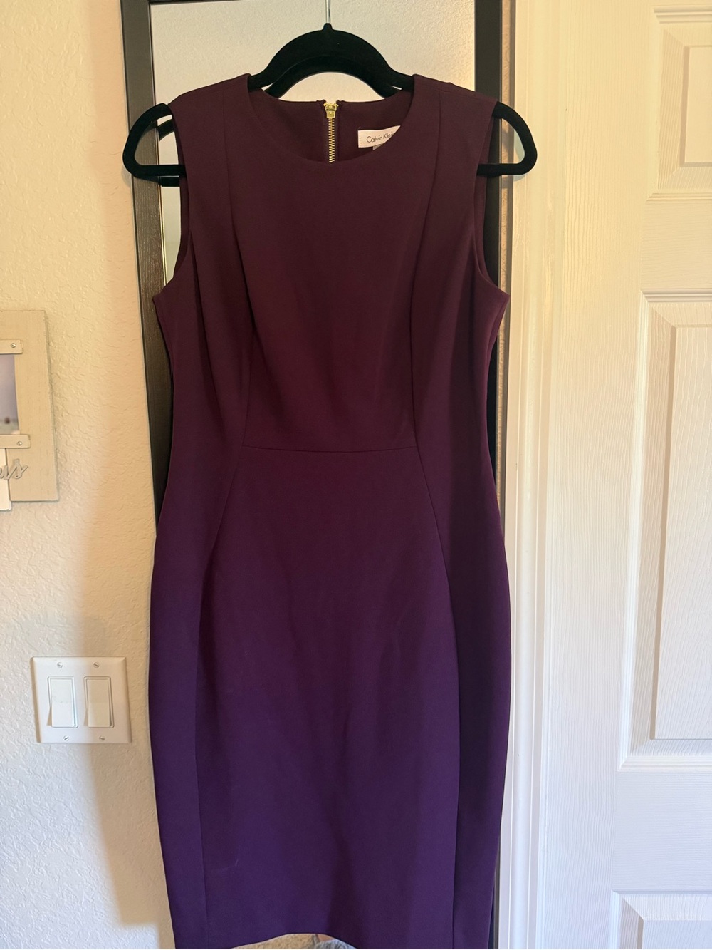 Calvin Klein Women’s Dress Purple Size 6 LIKE NEW